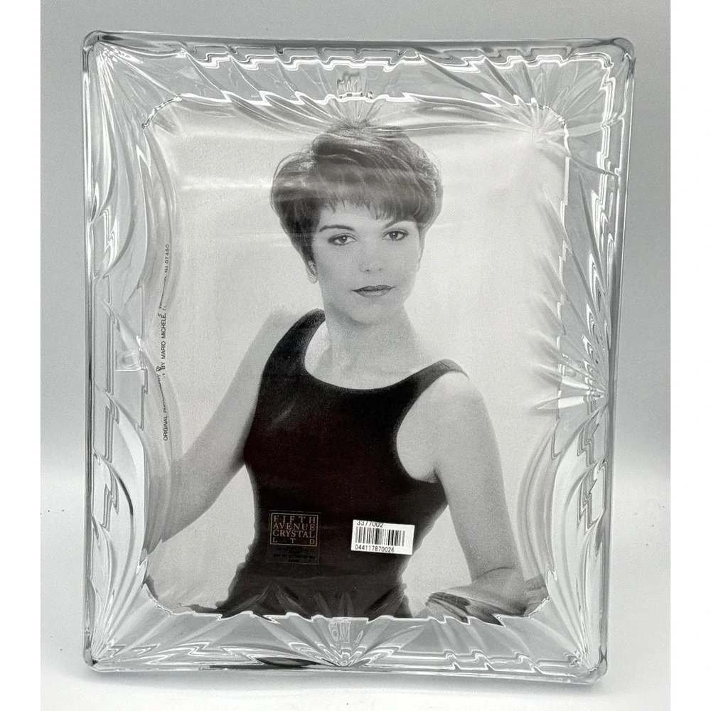 Fifth Avenue Ltd Clear Lead Crystal Frame 8x 10